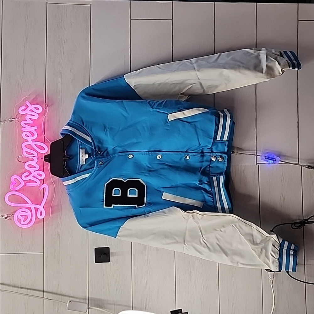 NWT Womens Letter Jacket